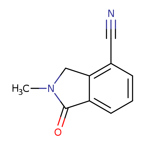 2-methyl-1-oxo-2,3-dihydro-1H-isoindole-4-carbonitrile