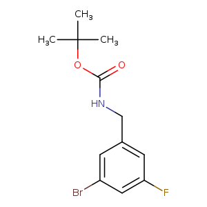 5-Bromo-3-fluoro-N-Boc-benzylamine
