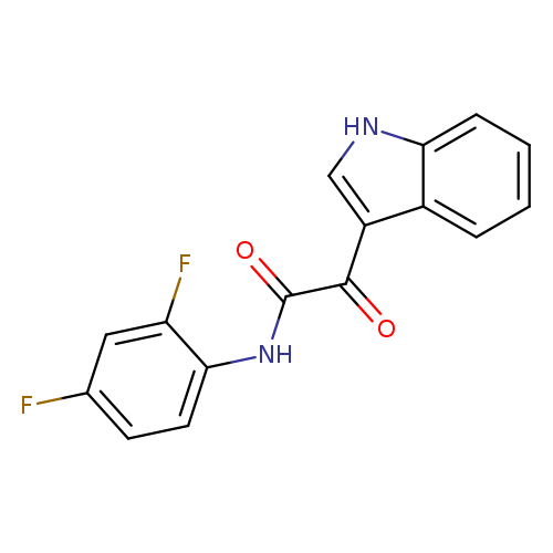 N-(2,4-difluorophenyl)-2-(1H-indol-3-yl)-2-oxoacetamide
