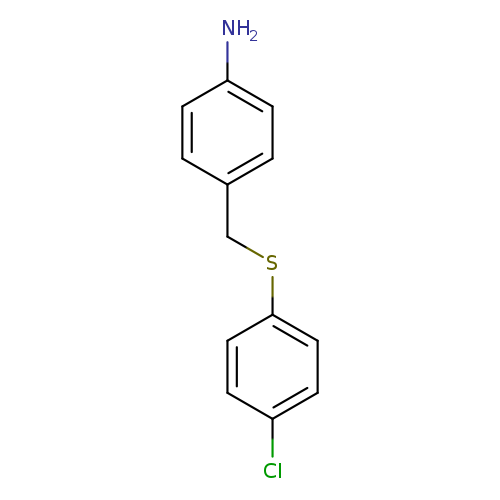 4-(((4-Chlorophenyl)thio)methyl)aniline
