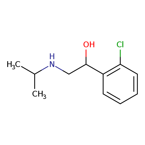1-(2-chlorophenyl)-2-[(propan-2-yl)amino]ethan-1-ol