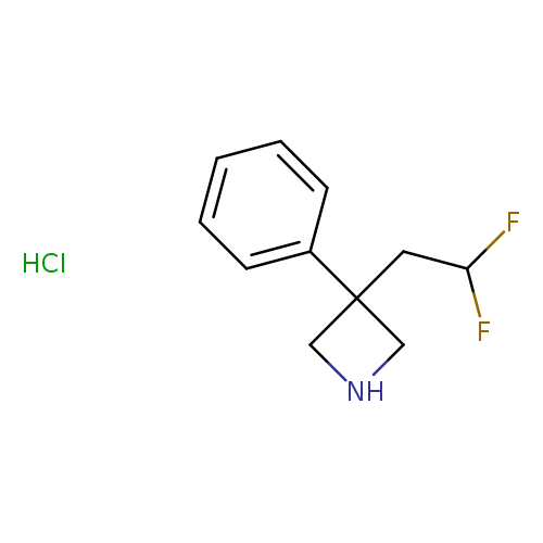 3-(2,2-Difluoroethyl)-3-phenylazetidine hydrochloride