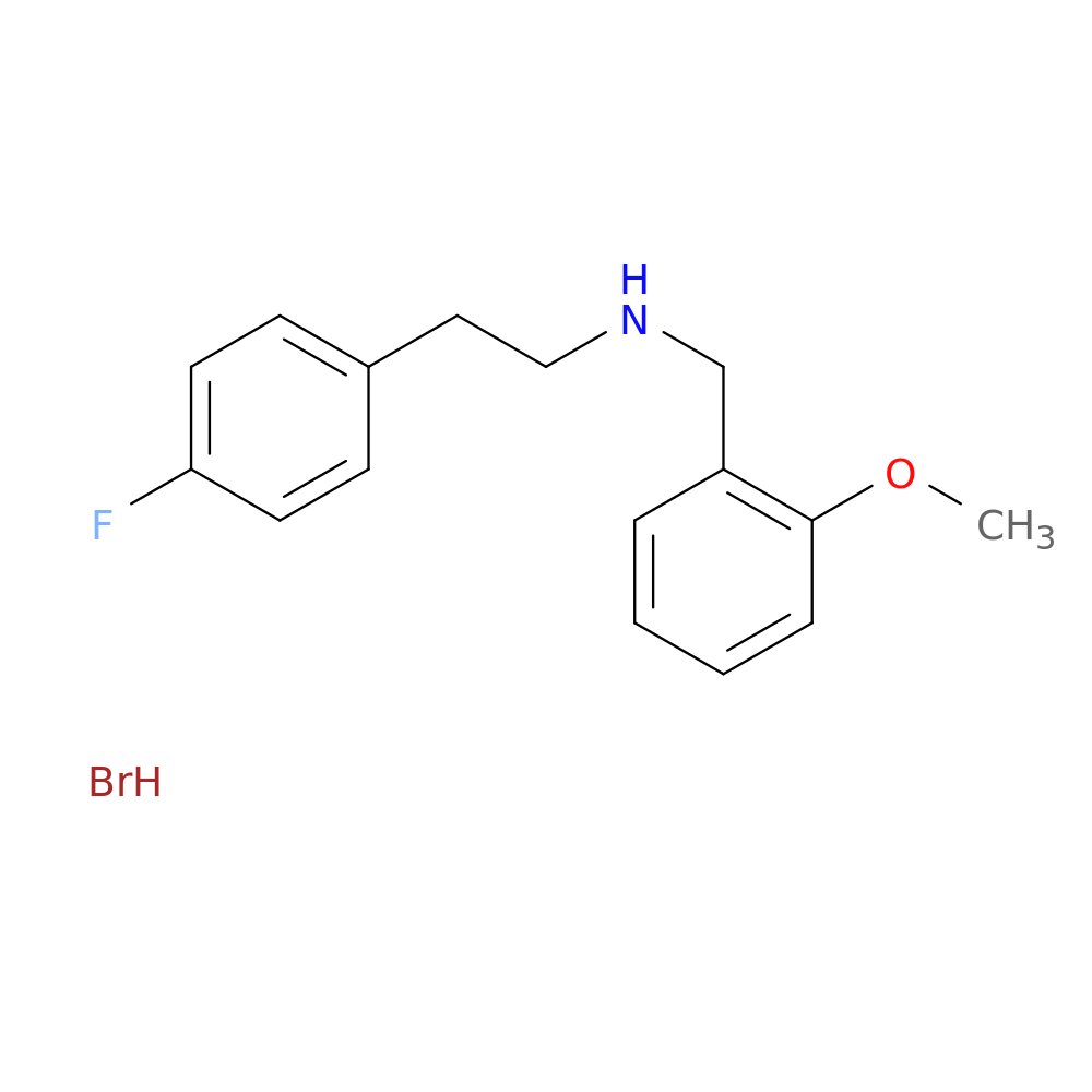 [2-(4-fluorophenyl)ethyl](2-methoxybenzyl)amine hydrobromide