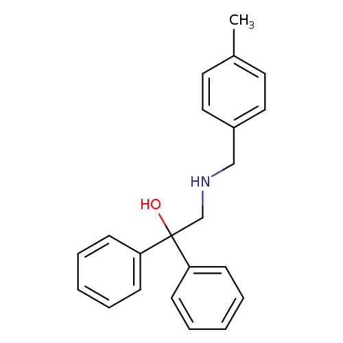 2-{[(4-methylphenyl)methyl]amino}-1,1-diphenylethan-1-ol