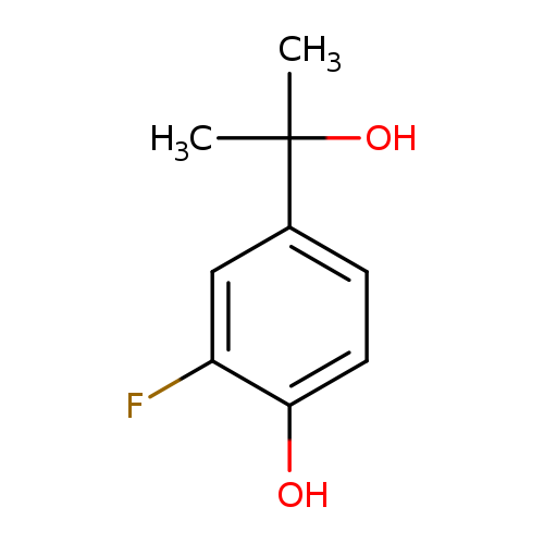 2-fluoro-4-(2-hydroxypropan-2-yl)phenol