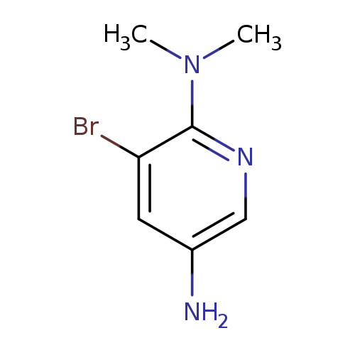 2,5-Pyridinediamine, 3-bromo-N2,N2-dimethyl-