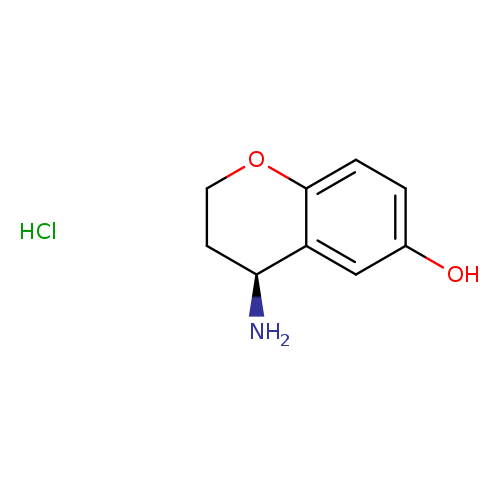 (4S)-4-amino-3,4-dihydro-2H-1-benzopyran-6-ol hydrochloride