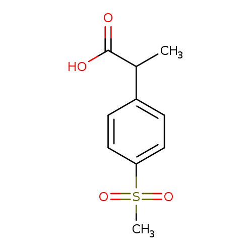 2-(4-methanesulfonylphenyl)propanoic acid