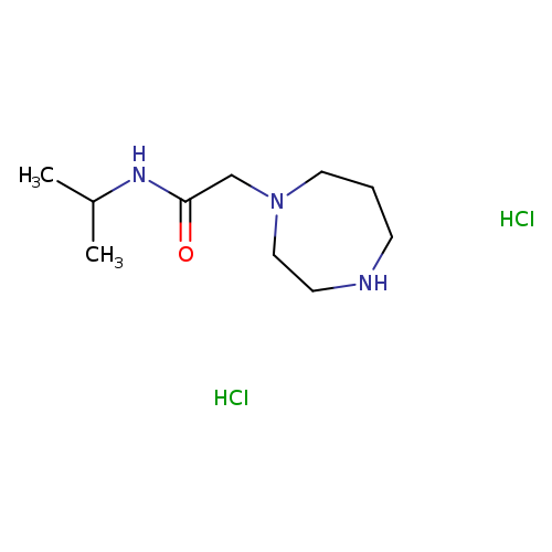2-(1,4-diazepan-1-yl)-N-(propan-2-yl)acetamide dihydrochloride