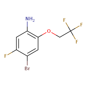 4-Bromo-5-fluoro-2-(2,2,2-trifluoroethoxy)aniline