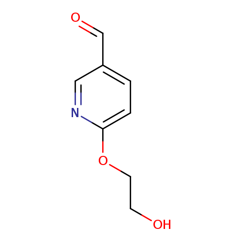 6-(2-Hydroxyethoxy)nicotinaldehyde
