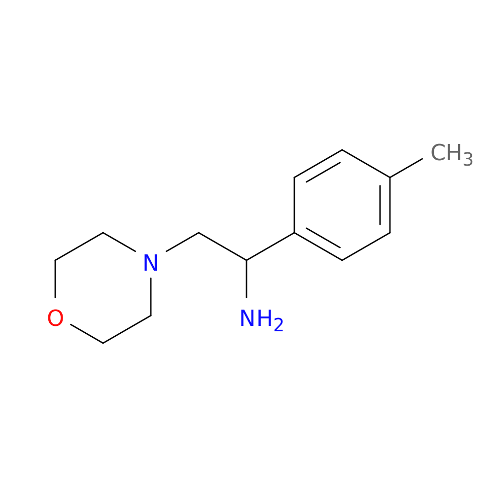2-Morpholino-1-(p-tolyl)ethanamine