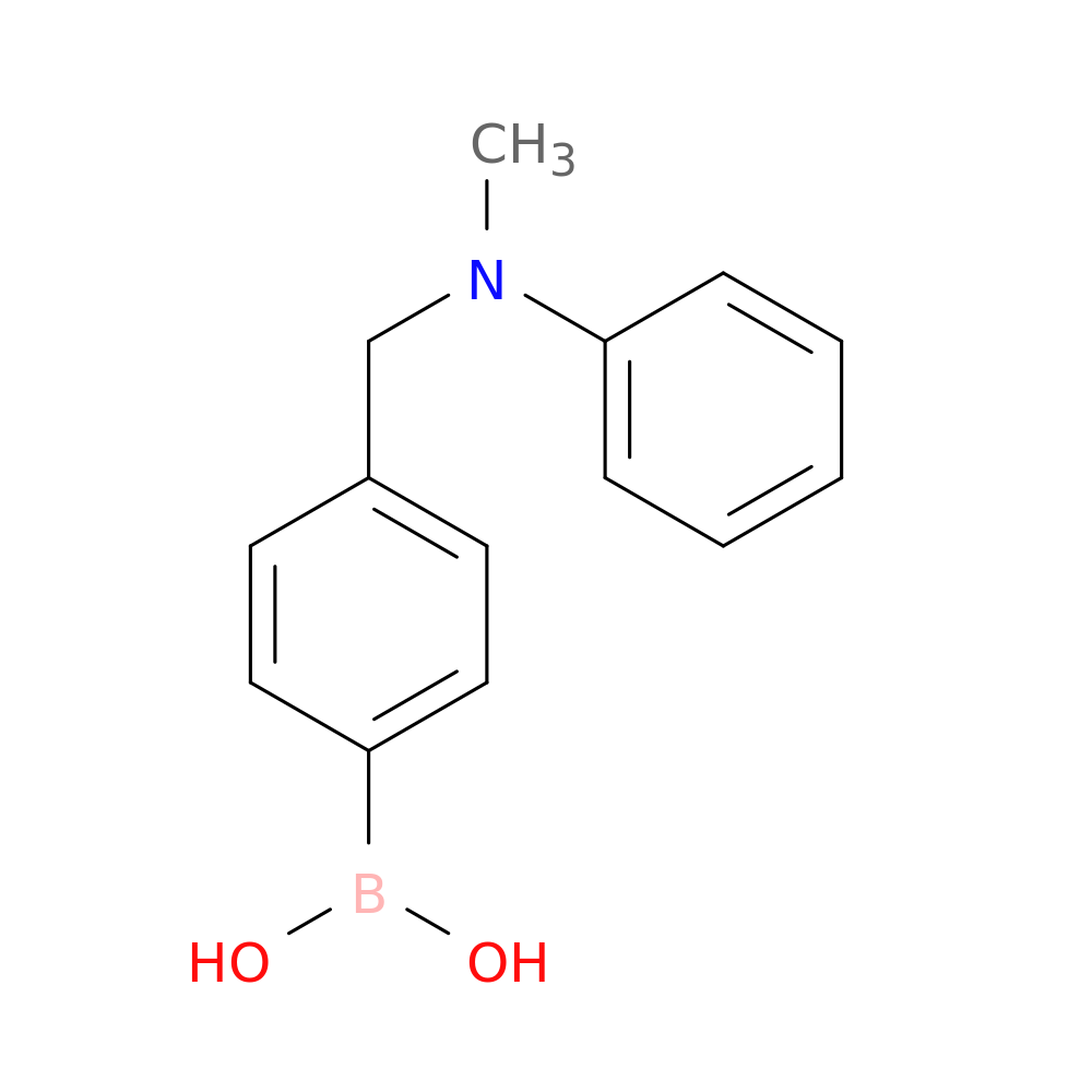 (4-((Methyl(phenyl)amino)methyl)phenyl)boronic acid
