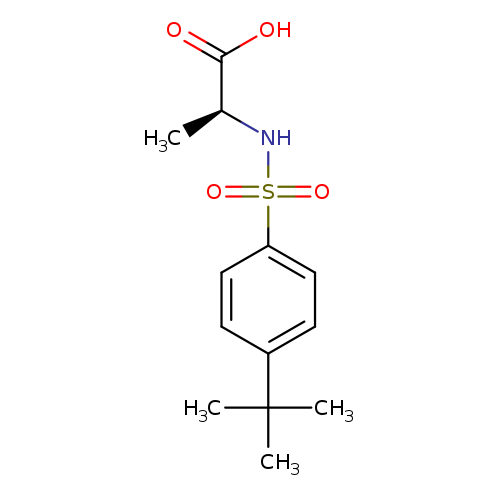 L-Alanine, N-[[4-(1,1-dimethylethyl)phenyl]sulfonyl]-