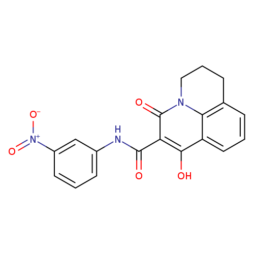 4-hydroxy-N-(3-nitrophenyl)-2-oxo-1-azatricyclo[7.3.1.0^{5,13}]trideca-3,5(13),6,8-tetraene-3-carboxamide