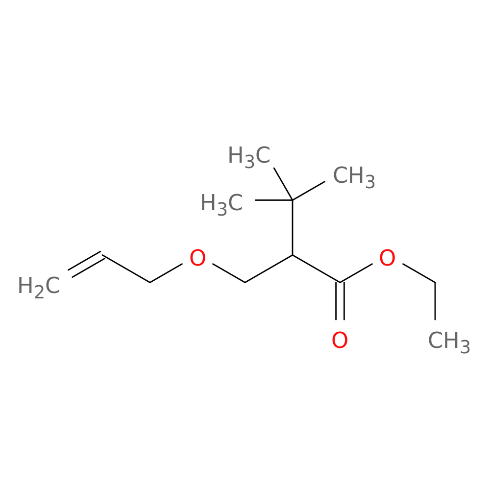 ethyl 3,3-dimethyl-2-[(prop-2-en-1-yloxy)methyl]butanoate