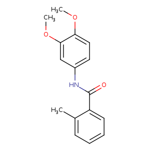 N-(3,4-dimethoxyphenyl)-2-methylbenzamide
