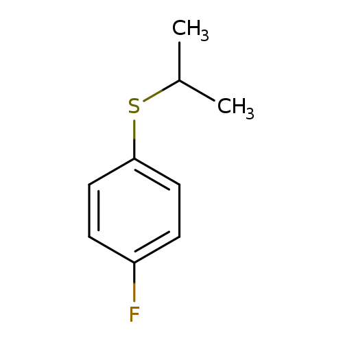Benzene, 1-fluoro-4-[(1-methylethyl)thio]-
