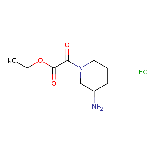 ethyl2-(3-amino-1-piperidyl)-2-oxo-acetate;hydrochloride