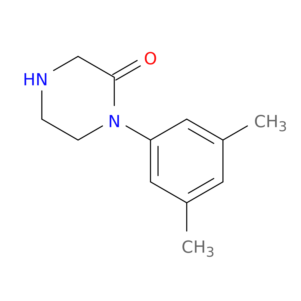 1-(3,5-DIMETHYLPHENYL)PIPERAZIN-2-ONE