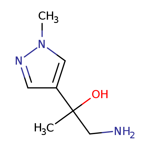1-amino-2-(1-methyl-1H-pyrazol-4-yl)propan-2-ol