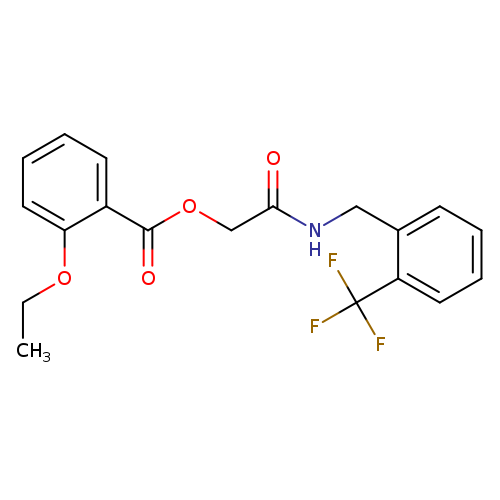 ({[2-(trifluoromethyl)phenyl]methyl}carbamoyl)methyl 2-ethoxybenzoate