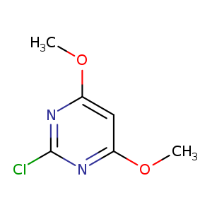 Pyrimidine, 2-chloro-4,6-dimethoxy-