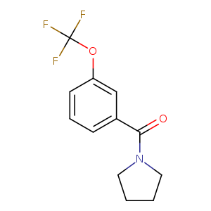 1-[3-(trifluoromethoxy)benzoyl]pyrrolidine