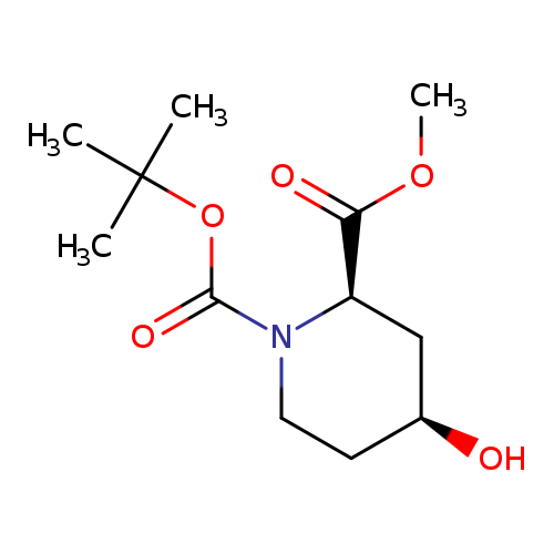 cis-1-tert-Butyl 2-methyl 4-hydroxypiperidine-1,2-dicarboxylate