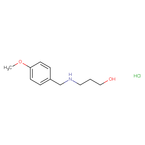 3-[(4-methoxybenzyl)amino]-1-propanol hydrochloride