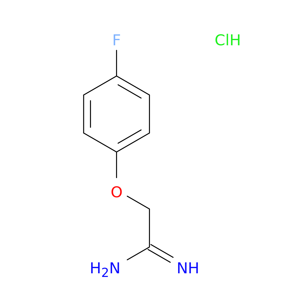2-(4-Fluorophenoxy)acetimidamide hydrochloride