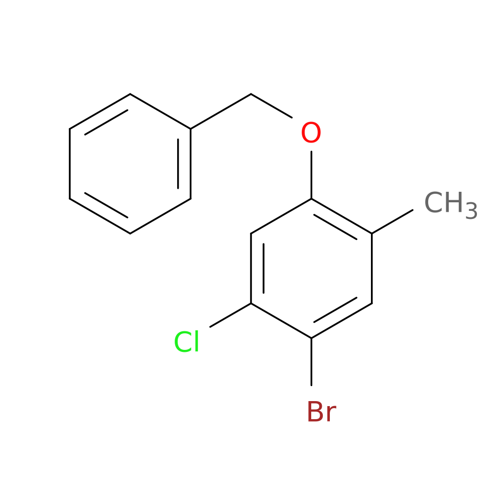 1-(Benzyloxy)-4-bromo-5-chloro-2-methylbenzene
