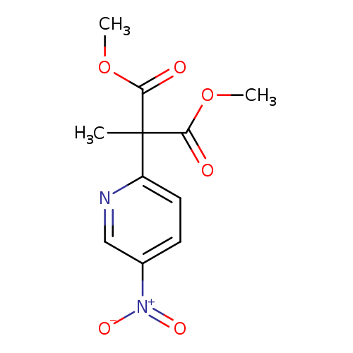 1,3-dimethyl 2-methyl-2-(5-nitropyridin-2-yl)propanedioate