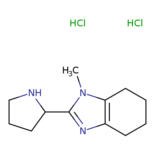 1-methyl-2-(pyrrolidin-2-yl)-4,5,6,7-tetrahydro-1H-1,3-benzodiazole dihydrochloride