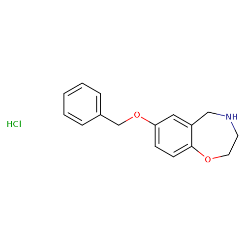 7-(benzyloxy)-2,3,4,5-tetrahydro-1,4-benzoxazepine hydrochloride