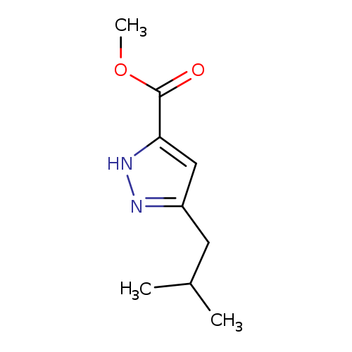 Methyl 3-isobutyl-1h-pyrazole-5-carboxylate