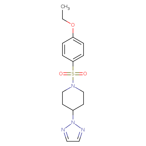 1-(4-ethoxybenzenesulfonyl)-4-(2H-1,2,3-triazol-2-yl)piperidine
