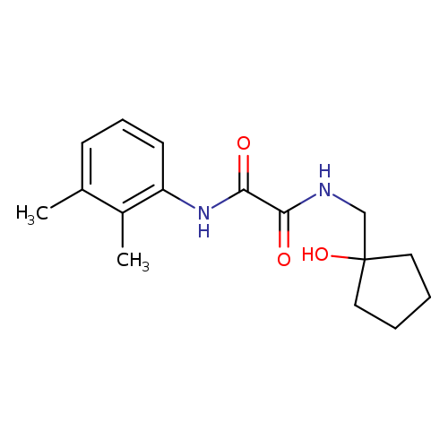 N'-(2,3-dimethylphenyl)-N-[(1-hydroxycyclopentyl)methyl]ethanediamide