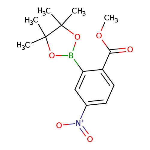 Methyl 4-nitro-2-(tetramethyl-1,3,2-dioxaborolan-2-yl)benzoate