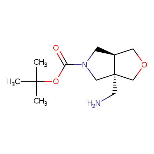 tert-Butyl (3aS,6aS)-3a-(aminomethyl)-tetrahydro-1H-furo[3,4-c]pyrrole-5-carboxylate