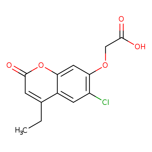 [(6-Chloro-4-ethyl-2-oxo-2h-chromen-7-yl)oxy]acetic acid