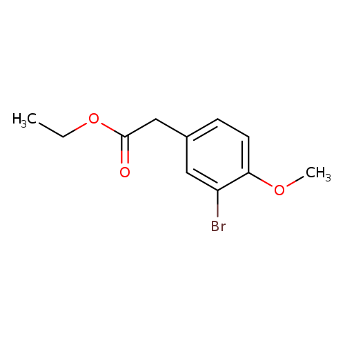 Benzeneacetic acid, 3-bromo-4-methoxy-, ethyl ester