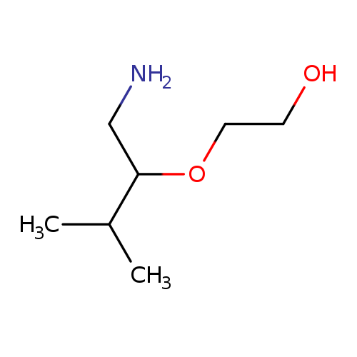 2-[(1-amino-3-methylbutan-2-yl)oxy]ethan-1-ol