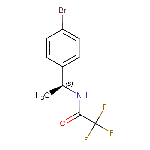 Acetamide, N-[(1S)-1-(4-bromophenyl)ethyl]-2,2,2-trifluoro-