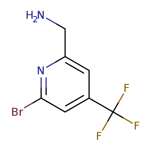 [6-bromo-4-(trifluoromethyl)pyridin-2-yl]methanamine