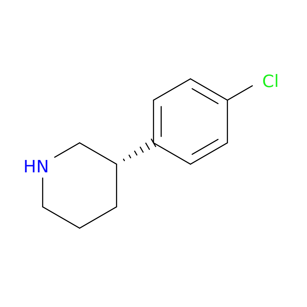 (S)-3-(4-chlorophenyl)piperidine