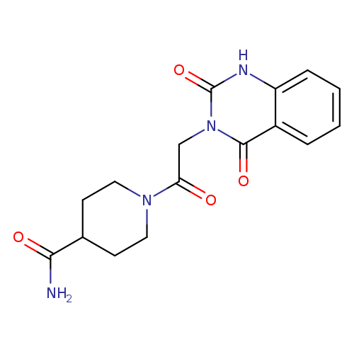 1-[2-(2,4-dioxo-1,2,3,4-tetrahydroquinazolin-3-yl)acetyl]piperidine-4-carboxamide