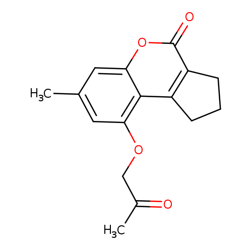 7-Methyl-9-(2-oxopropoxy)-2,3-dihydrocyclopenta[c]chromen-4(1h)-one