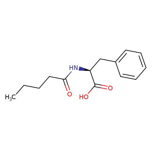L-Phenylalanine, N-(1-oxopentyl)-