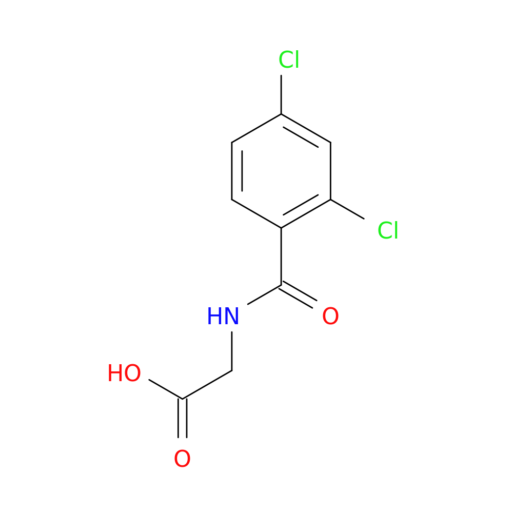 2-[(2,4-Dichlorobenzoyl)amino]acetic acid